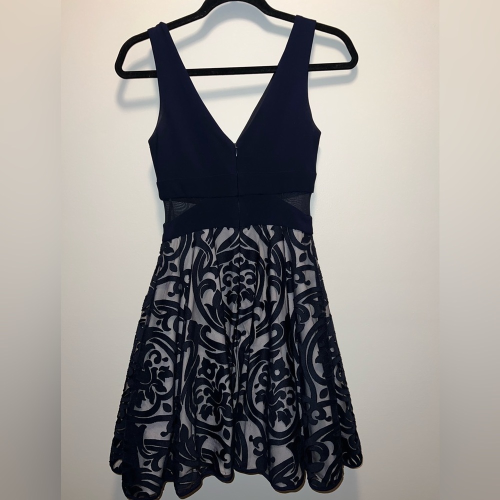 Navy blue dress